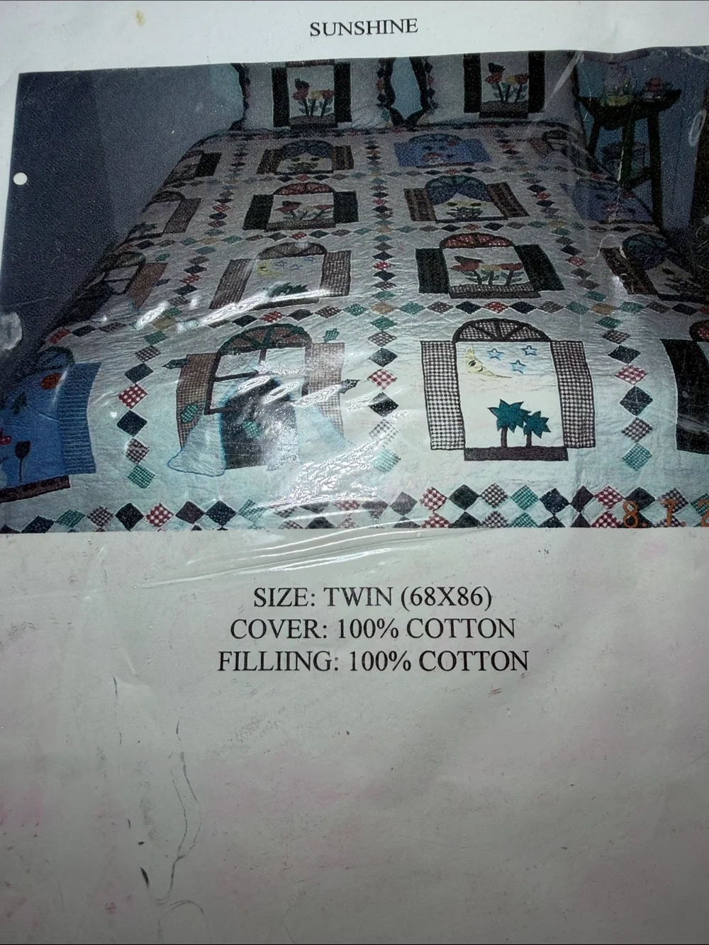 Sunshine Quilt beautiful vintage